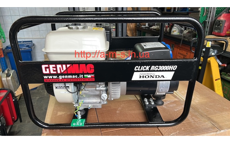 Бензиновый генератор Honda Genmac CLICK RG3000HO новий